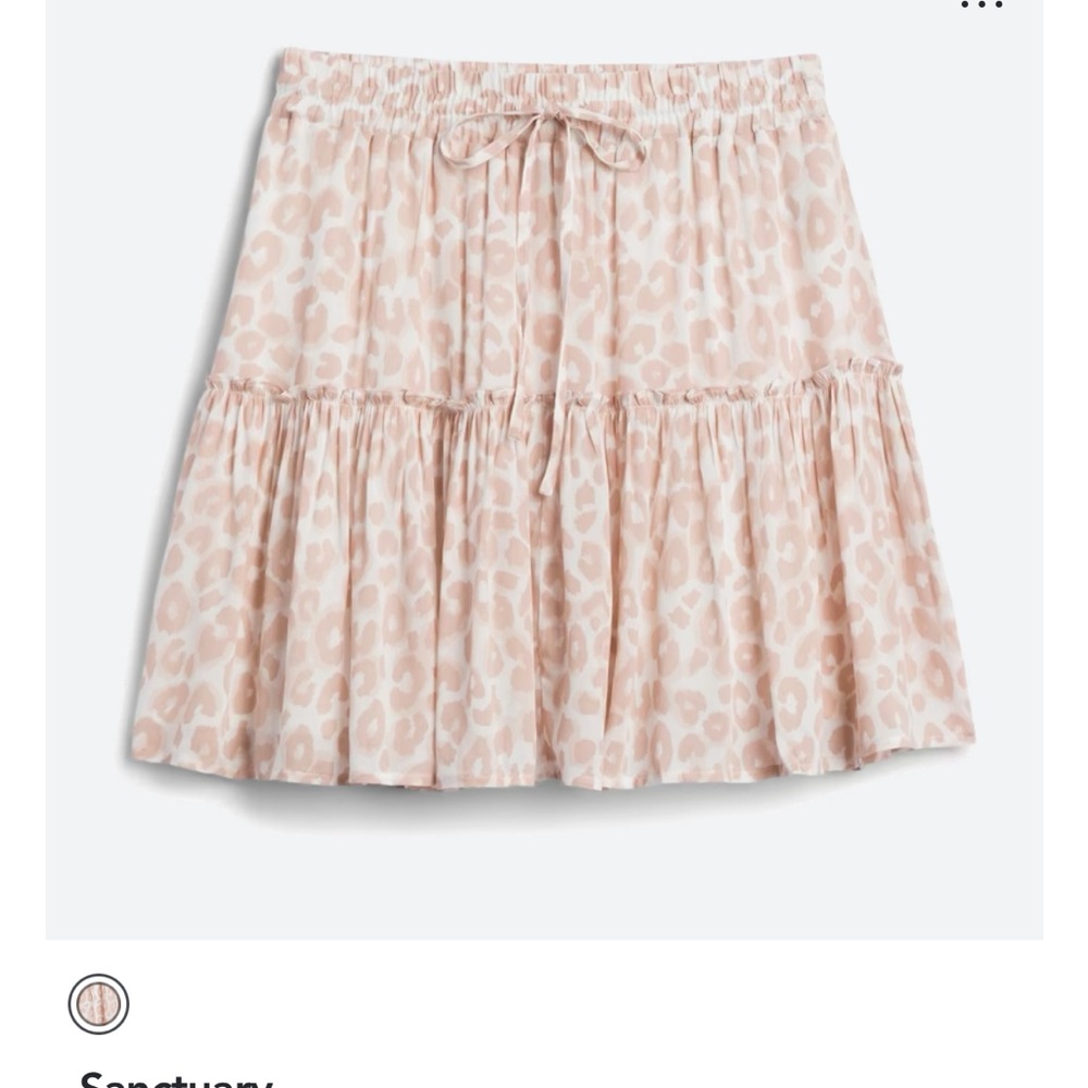 Sanctuary leopard skirt